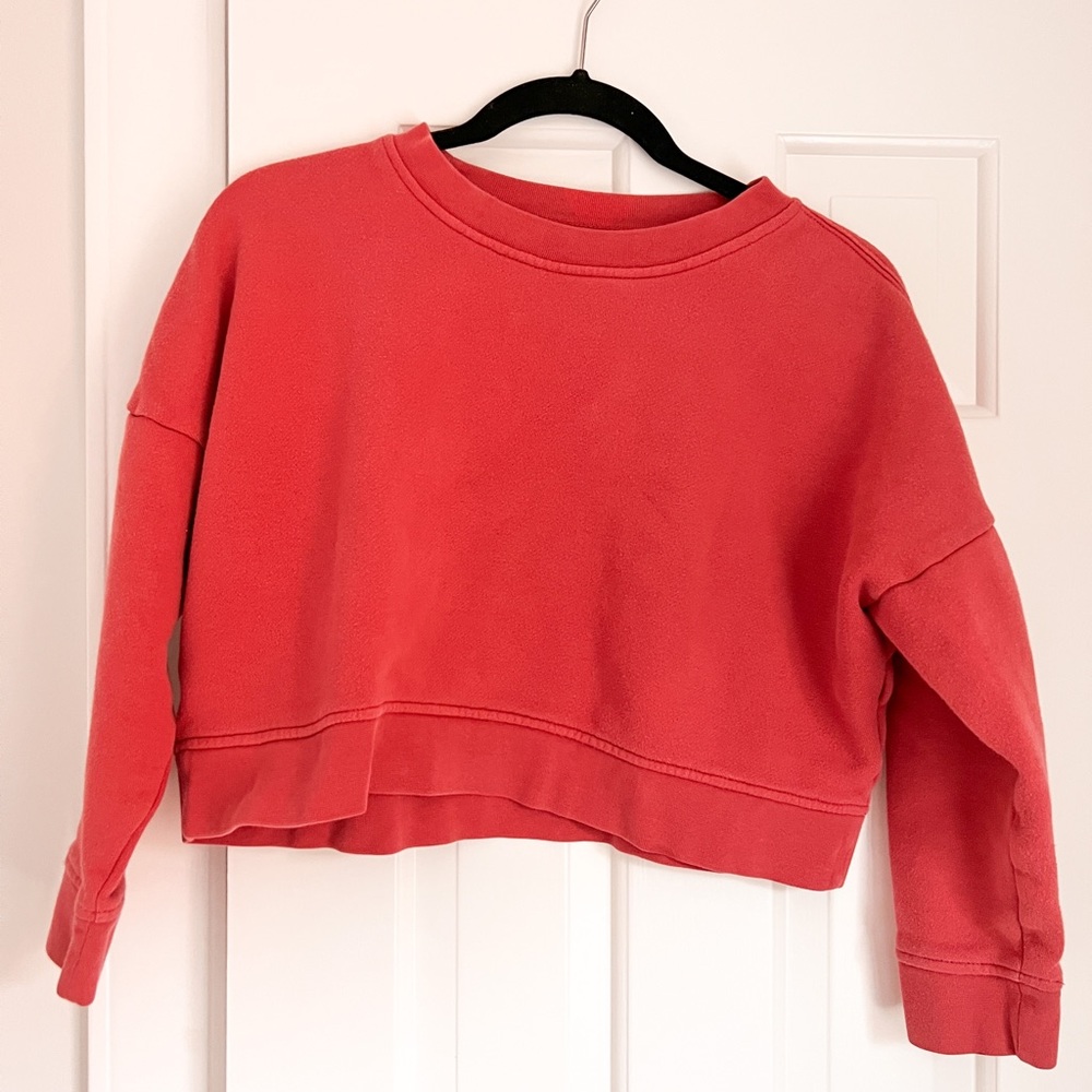 Cropped Madewell sweatshirt
